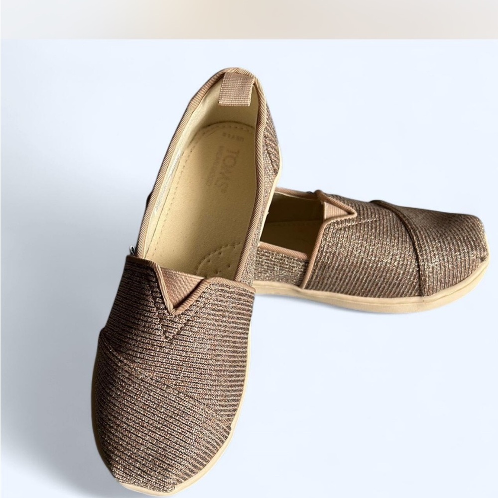 TOMS Brown Slip-On Shoes